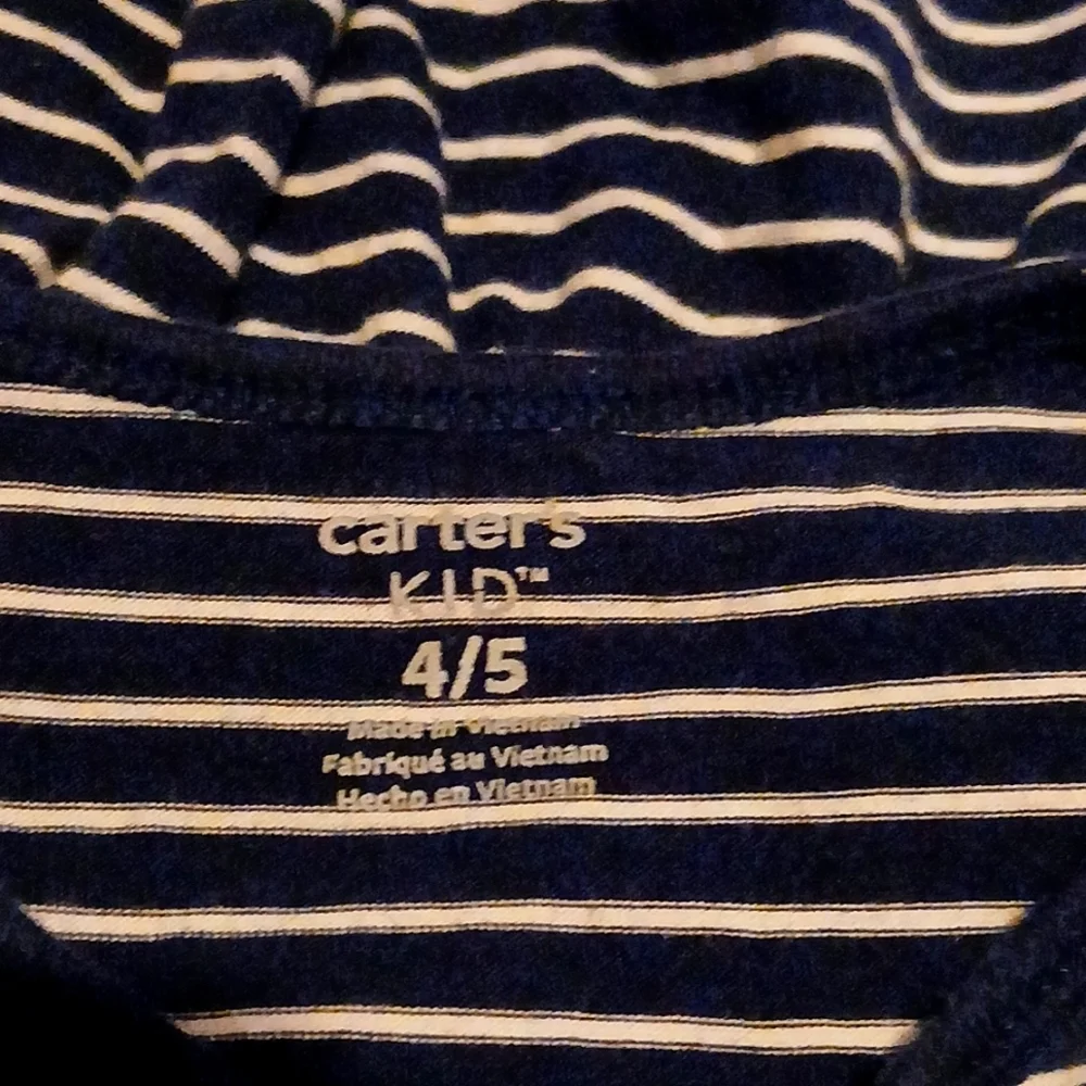 🔥Carter Girl Tolder  Dress and  Overalls Size 4/5🔥5$ If You Get Bundle🔥